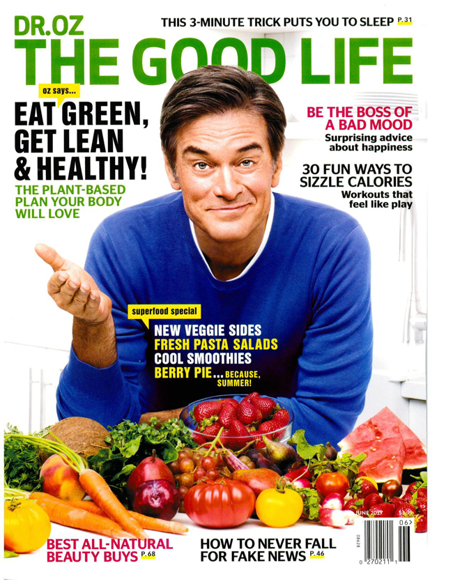 dr oz good life magazine cover