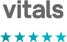 vitals 5 star logo