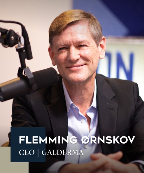 CEO of Galderma Flemming Ornskov