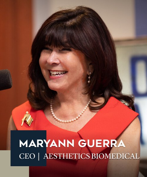 CEO of Aesthetics Biomedical Maryann Guerra