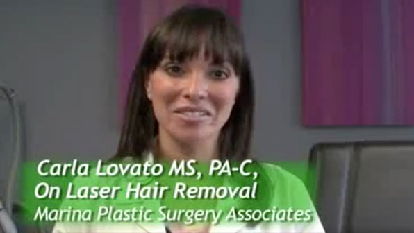 Marina Plastic Surgery Los Angeles laser hair removal video